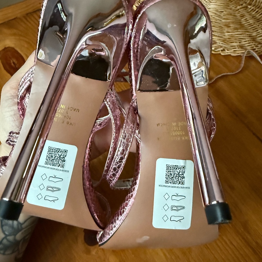 ASOS Metallic Heels - Picture 4 of 5